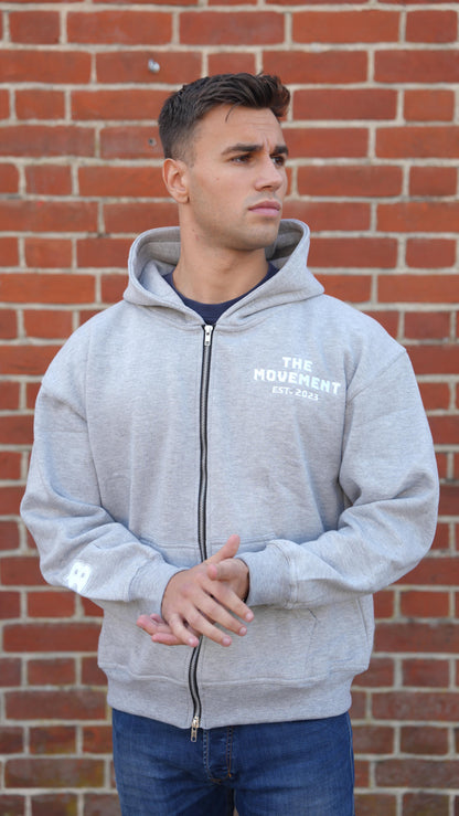 B2b The Movement Grey Premium Hoodie