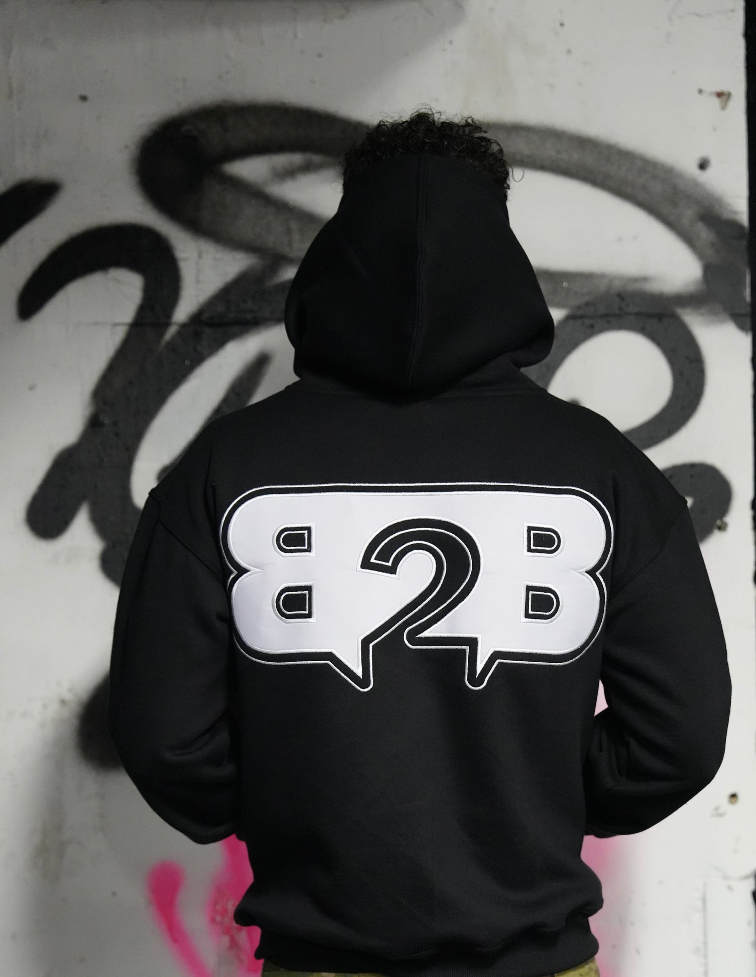 B2b The Movement Black Premium Hoodie