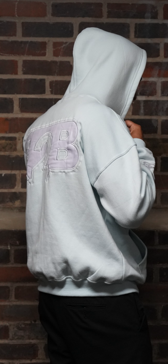 B2b The Movement Baby Blue Premium Hoodie