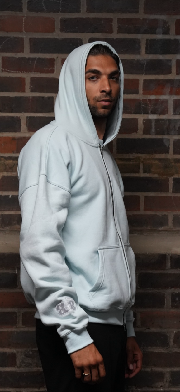 B2b The Movement Baby Blue Premium Hoodie